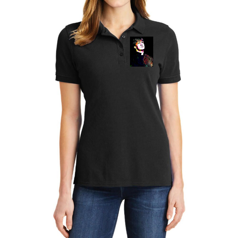 Classic Film  American Design Character Day Gift Ladies Polo Shirt by Ubila-Stickers | Artistshot