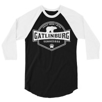 Gatlinburg Tennessee Great Smoky Mountains Black Bear T Shirt 3/4 Sleeve Shirt | Artistshot