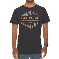 Gatlinburg Tennessee T Shirt Great Smoky Mountains Souvenir Vintage T-shirt | Artistshot