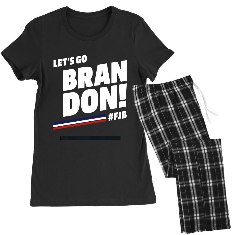 Let's Go Brandon Fjb - Usa Political Gift Women's Pajamas Set by Diogo Calheiros | Artistshot