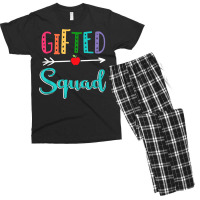 Gifted Squad Teacher Back To School T Shirt Men's T-shirt Pajama Set | Artistshot