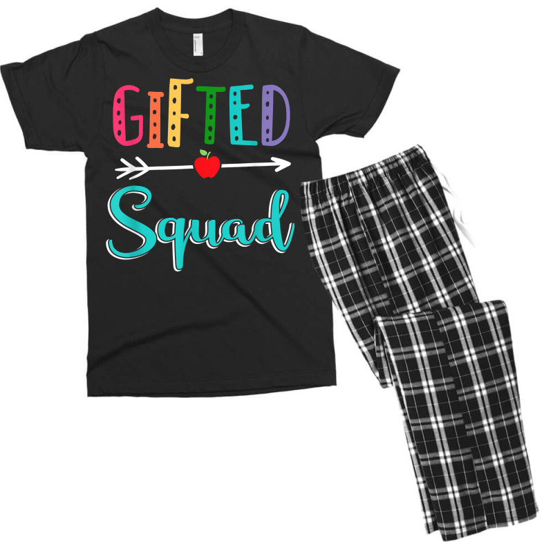 Gifted Squad Teacher Back To School T Shirt Men's T-shirt Pajama Set by GradenKacers | Artistshot