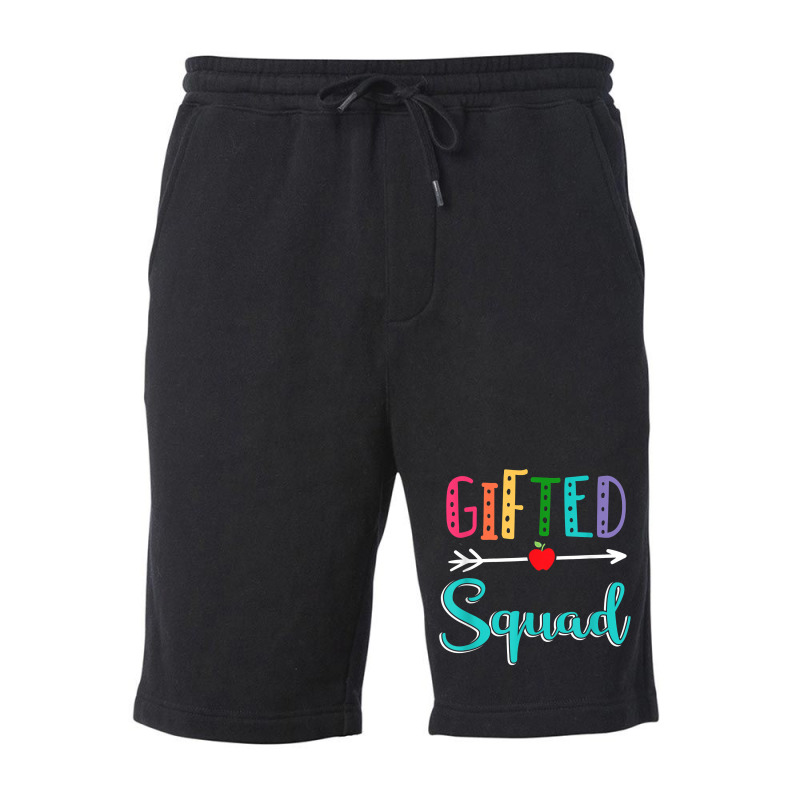 Gifted Squad Teacher Back To School T Shirt Fleece Short by GradenKacers | Artistshot