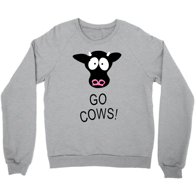 Go Cows Crewneck Sweatshirt by Reotechart | Artistshot