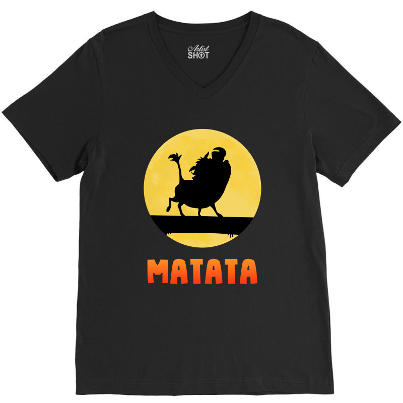 Matata V-Neck Tee by Reotechart | Artistshot