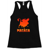 Cool Gradien Art Matata Racerback Tank | Artistshot