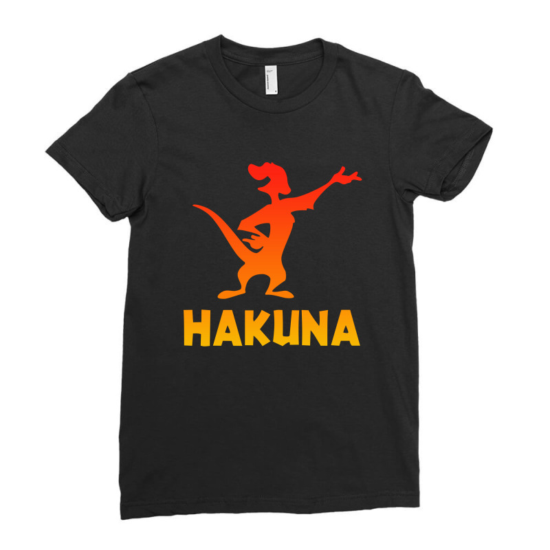 Hakuna Ladies Fitted T-Shirt by Reotechart | Artistshot