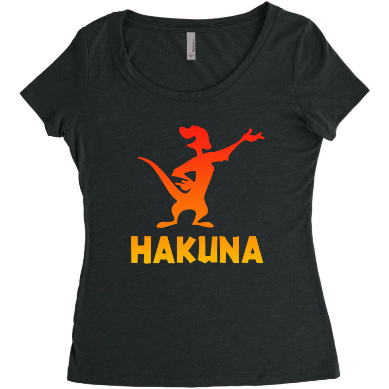 Hakuna Women's Triblend Scoop T-shirt by Reotechart | Artistshot