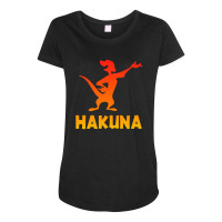 Hakuna Maternity Scoop Neck T-shirt | Artistshot