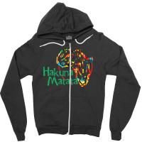 Funny Hakuna Matata Zipper Hoodie | Artistshot