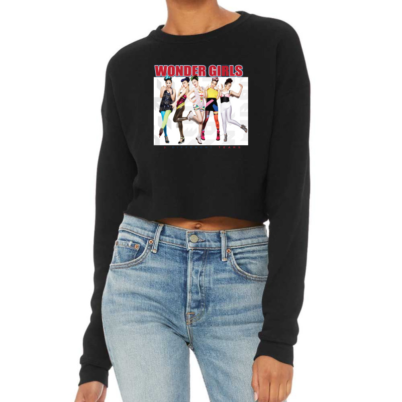 Wonder Girls The Sistar Orange Caramel Kpop Cropped Sweater by kivadogabaki | Artistshot