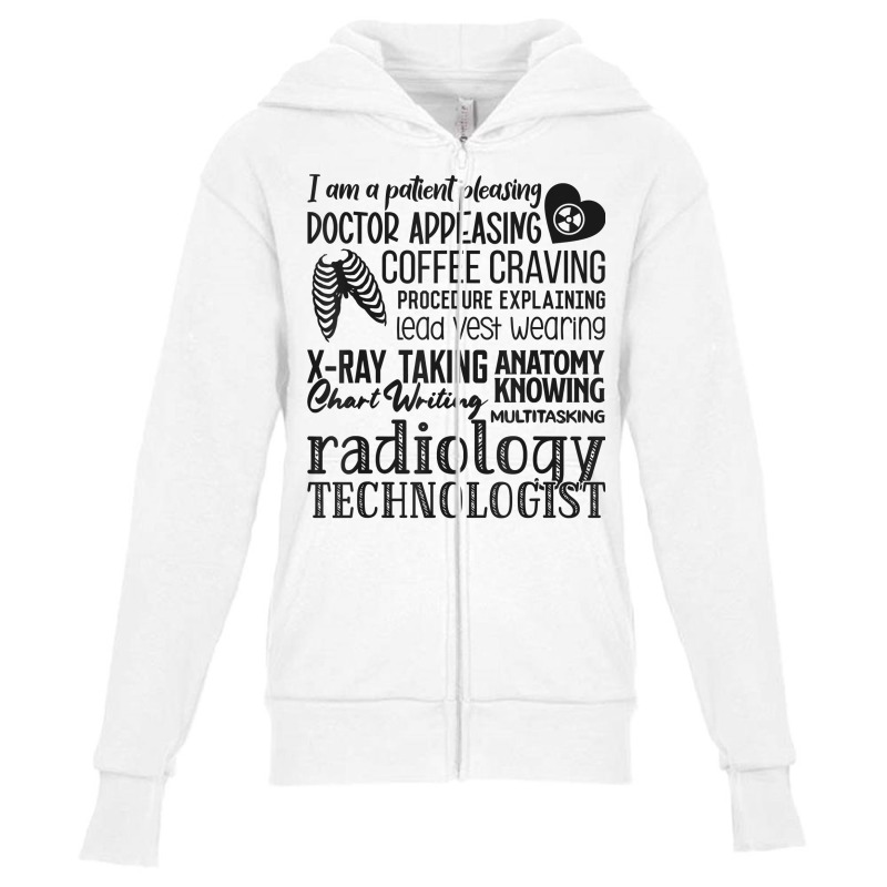 Multitasking Radiology Technologist Rad Tech T Shirt Youth Zipper Hoodie by komulavcasante6 | Artistshot