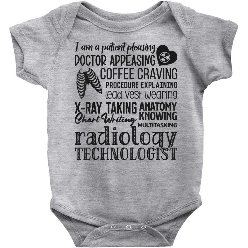 Multitasking Radiology Technologist Rad Tech T Shirt Baby Bodysuit by komulavcasante6 | Artistshot