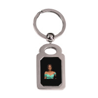 Graphic Picture  Chahoy Films Characters Gifts Women Silver Rectangle Keychain | Artistshot