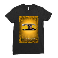 Retro Vintage  Road Film Art Characters Poster Ladies Fitted T-shirt | Artistshot