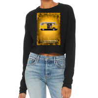 Retro Vintage  Road Film Art Characters Poster Cropped Sweater | Artistshot