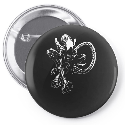 Alien Movie Xenomorph Pin-back Button Designed By Mdk Art