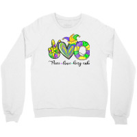 Peace Love King Cake Mardi Gras Tshirt Men Women Kids Premium T Shirt Crewneck Sweatshirt | Artistshot