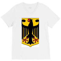 Bundesadler   Bundeswappen Deutschlands   German Emblem   Germany V-neck Tee | Artistshot