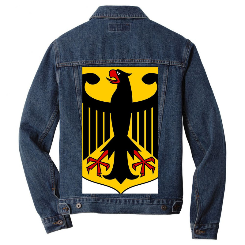 Bundesadler   Bundeswappen Deutschlands   German Emblem   Germany Men Denim Jacket by Youngmnh | Artistshot