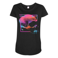 Skull Bow Maternity Scoop Neck T-shirt | Artistshot