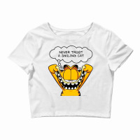 Smiling Cat Crop Top | Artistshot