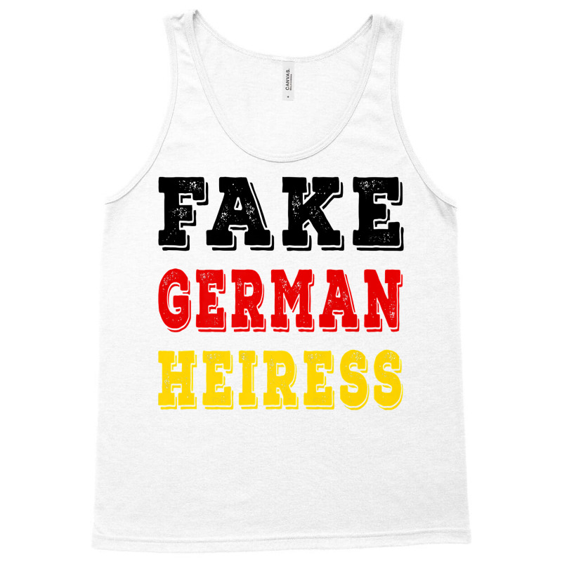 The Cut   Fake German Heiress Premium T Shirt Tank Top | Artistshot