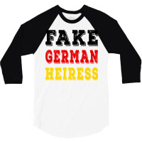 The Cut   Fake German Heiress Premium T Shirt 3/4 Sleeve Shirt | Artistshot