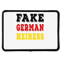 The Cut   Fake German Heiress Premium T Shirt Rectangle Patch | Artistshot