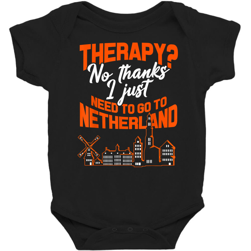 Netherlands Gift Amsterdam Dutch Groningen Limburg Utrecht T Shirt Baby Bodysuit by survisgn | Artistshot