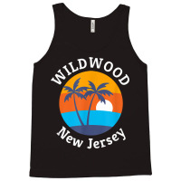 Wildwood Beach New Jersey Summer Vacation Souvenir T Shirt Tank Top | Artistshot