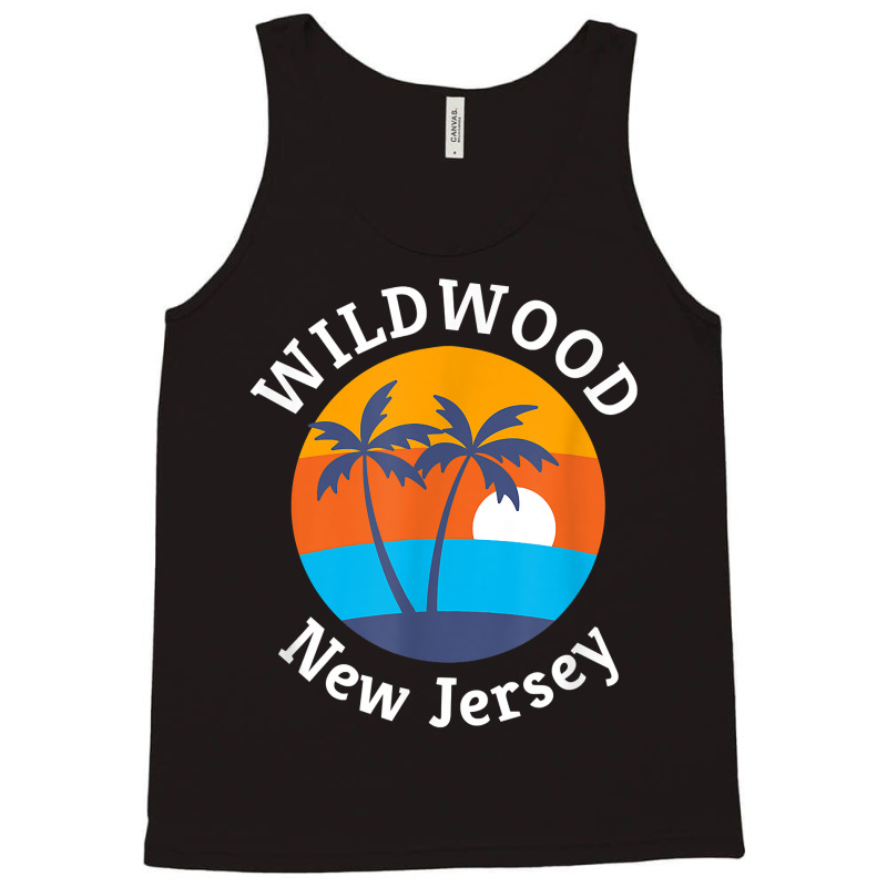 Wildwood Beach New Jersey Summer Vacation Souvenir T Shirt Tank Top | Artistshot