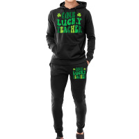 Womens One Lucky Teacher Retro Vintage St. Patrick's Day T Shirt Hoodie & Jogger Set | Artistshot