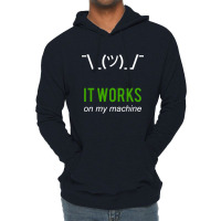 Shrug It Works Lightweight Hoodie | Artistshot