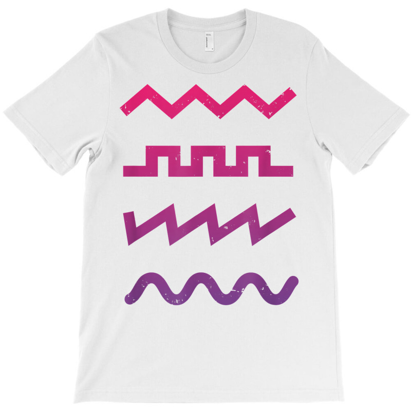 Waveform Techno Synthesizer Synth Analog T Shirt T-shirt | Artistshot