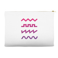 Waveform Techno Synthesizer Synth Analog T Shirt Accessory Pouches | Artistshot