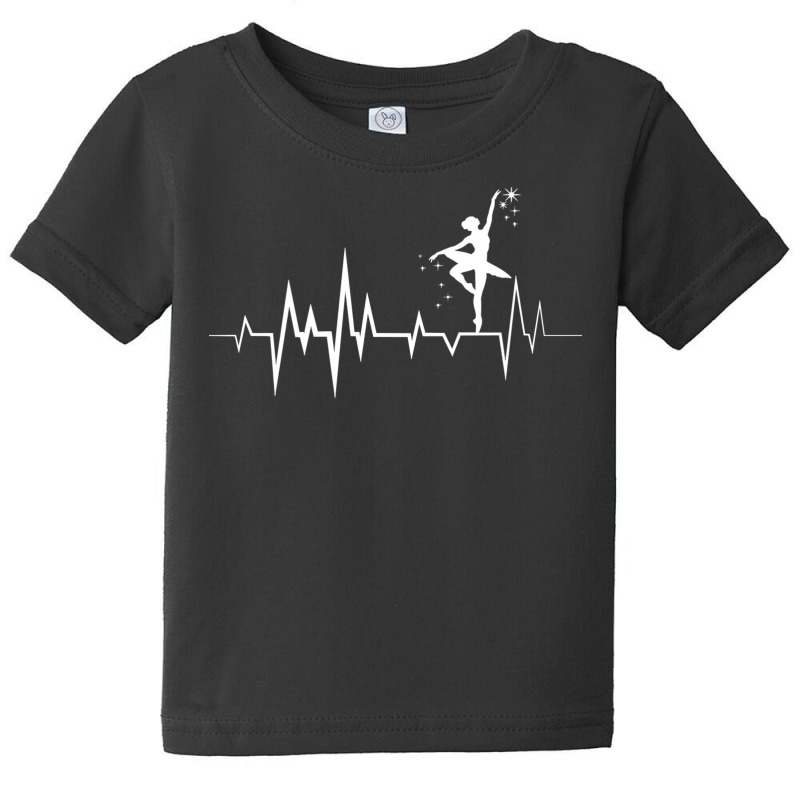 Ballet Dancer Heartbeat Ballerina Long Sleeve T Shirt Baby Tee | Artistshot