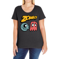 Cool Design Zomboy Funny Ladies Curvy T-shirt | Artistshot