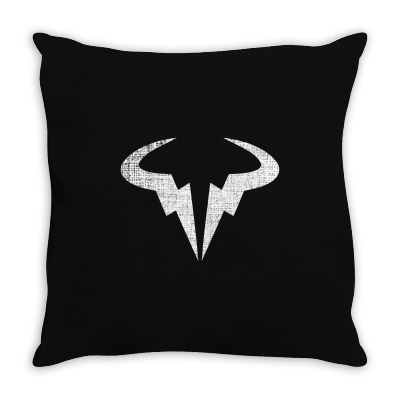 Rafael Nadal For Dark Throw Pillow Designed By Sengul