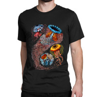 Under The Ocean Marine Jellyfish Classic T-shirt | Artistshot