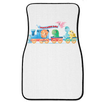 Wido Dino Bod Baby Dinosaurs On Train. Tank Top Front Car Mat | Artistshot