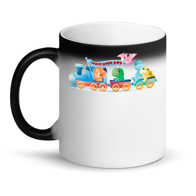 Wido Dino Bod Baby Dinosaurs On Train. Tank Top Magic Mug | Artistshot