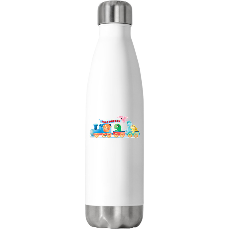 Wido Dino Bod Baby Dinosaurs On Train. Tank Top Stainless Steel Water Bottle | Artistshot