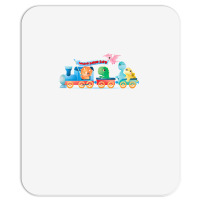 Wido Dino Bod Baby Dinosaurs On Train. Tank Top Mousepad | Artistshot