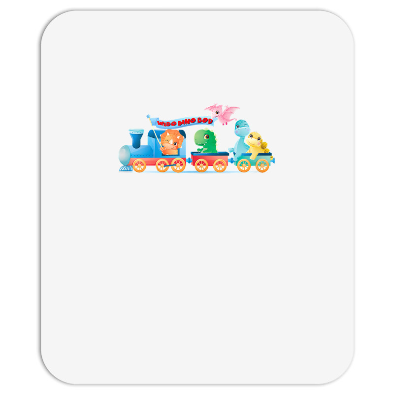 Wido Dino Bod Baby Dinosaurs On Train. Tank Top Mousepad | Artistshot