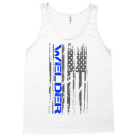 Welding Patriotic American Flag Iron Worker Welder T Shirt Tank Top | Artistshot