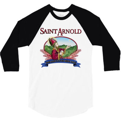 Saint Arnold 3/4 Sleeve Shirt Designed By Yesairish