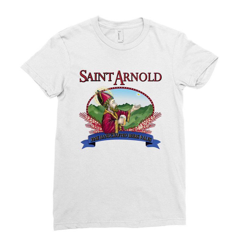 Saint Arnold Ladies Fitted T-shirt | Artistshot