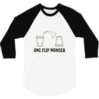 One Flip Wonder 3/4 Sleeve Shirt | Artistshot