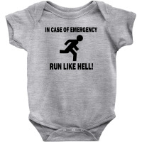 In Case Emergency Baby Bodysuit | Artistshot